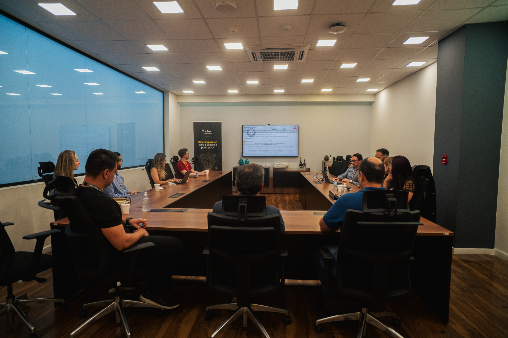 Reunião de apresentação dos resultados Cipher · Fitbank