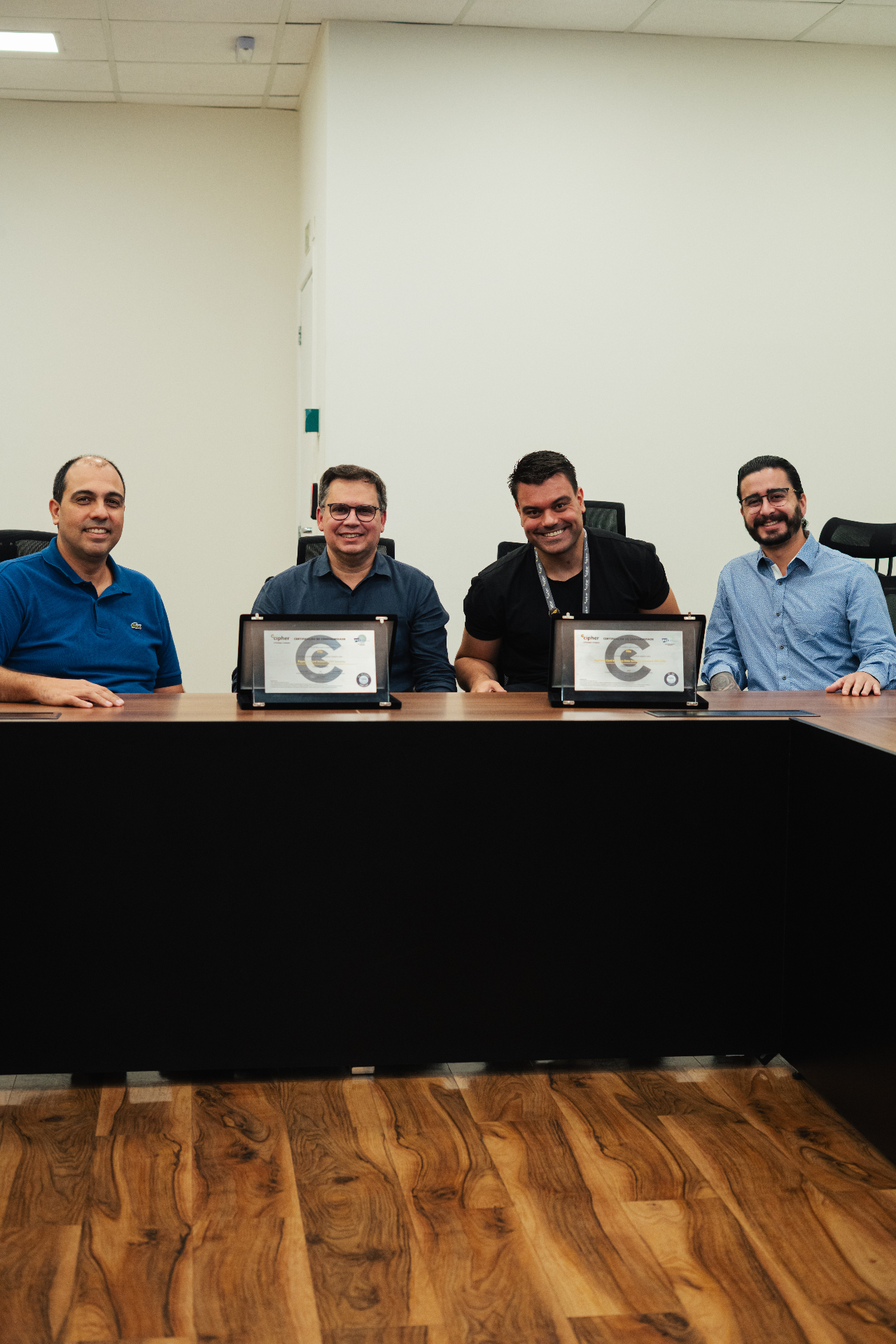 Time Cipher e Fitbank com os certificados PCI